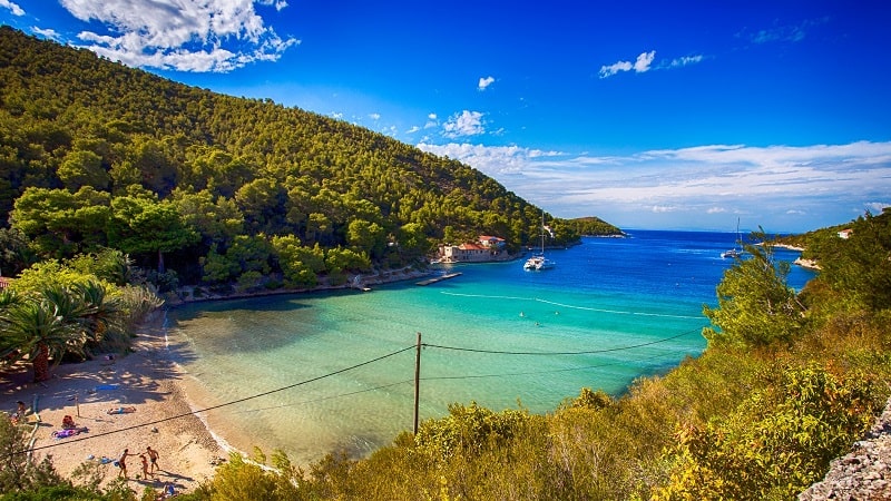 Vis - Spiaggia di Porat Biševo