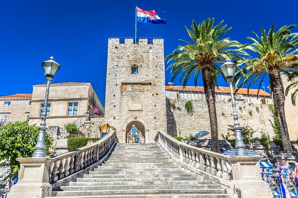 Città Vecchia di Korčula, Croazia