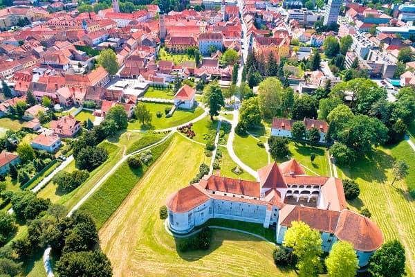 Centro storico di Varaždin, Croazia